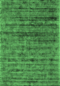 Abstract Emerald Green Contemporary Rug, con2947emgrn