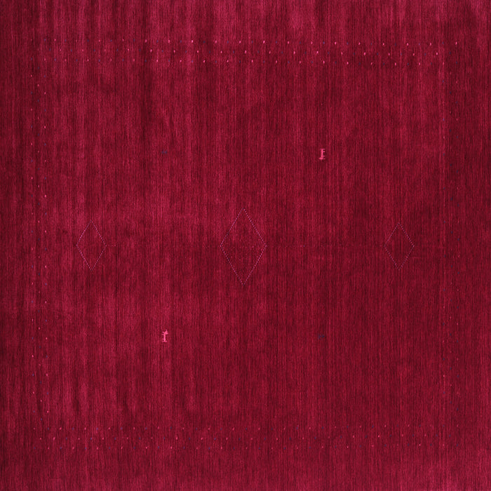 Square Machine Washable Abstract Pink Contemporary Rug, wshcon2948pnk