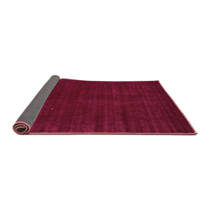 Sideview of Abstract Purple Contemporary Rug, con2948pur