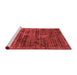 Contemporary Red Washable Rugs