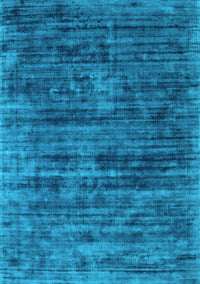 Abstract Light Blue Contemporary Rug, con2949lblu