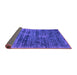 Sideview of Abstract Purple Contemporary Rug, con2949pur