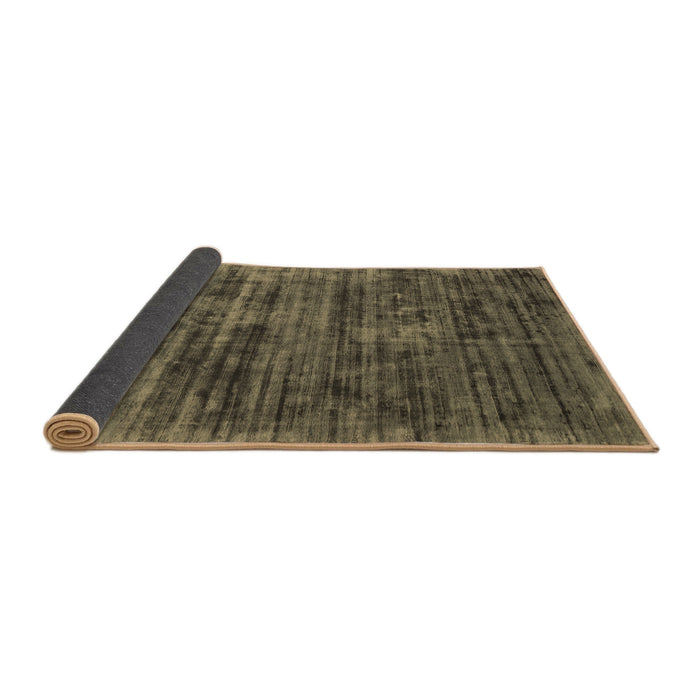 Sideview of Abstract Brown Contemporary Rug, con2949brn
