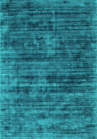 Abstract Turquoise Contemporary Rug, con2949turq