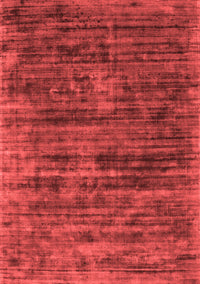 Abstract Red Contemporary Rug, con2949red