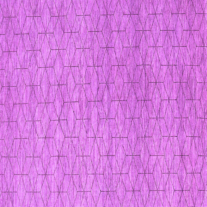 Square Machine Washable Abstract Purple Contemporary Area Rugs, wshcon294pur