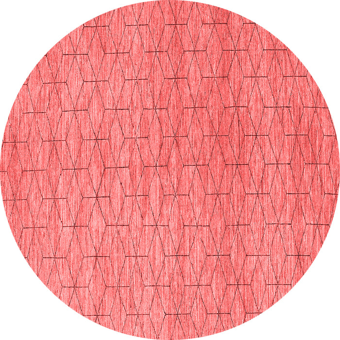Machine Washable Abstract Red Contemporary Rug, wshcon294red