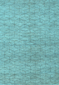 Abstract Light Blue Contemporary Rug, con294lblu