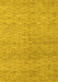 Abstract Yellow Contemporary Rug, con294yw