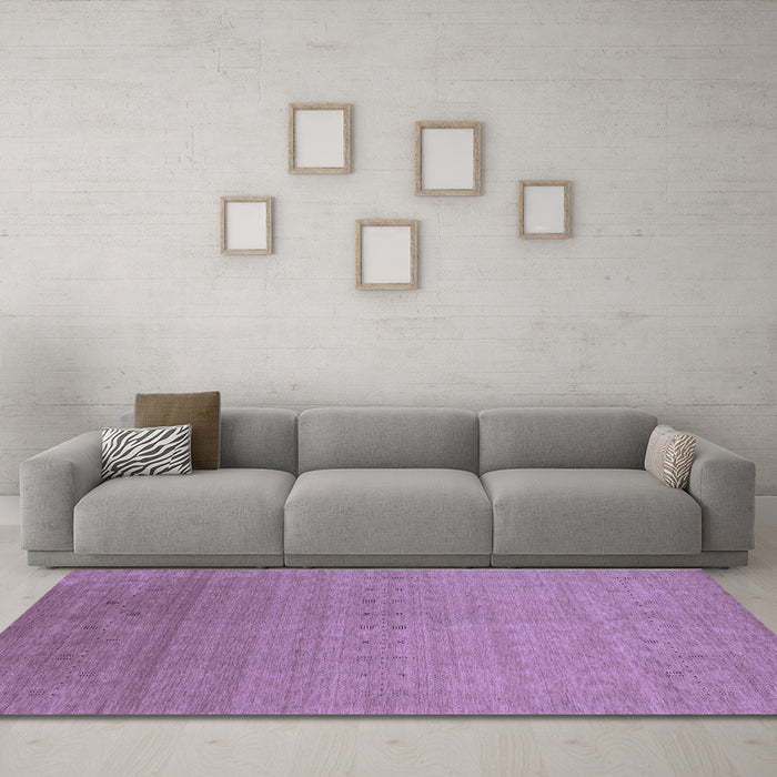 Machine Washable Abstract Blue Contemporary Rug in a Living Room, wshcon2950blu