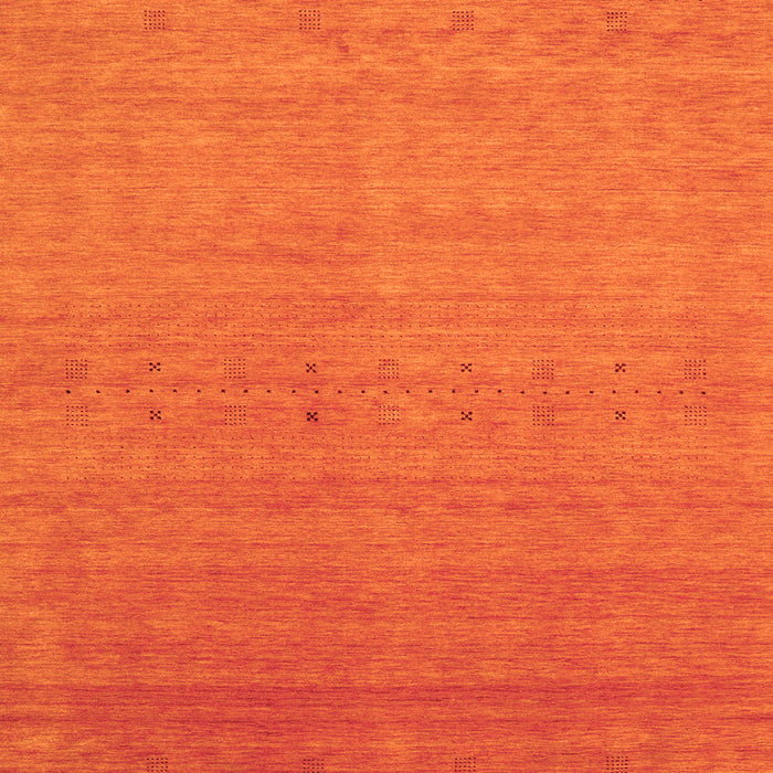 Abstract Orange Contemporary Rug, con2950org