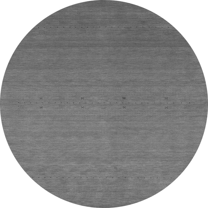 Square Abstract Gray Contemporary Rug, con2950gry