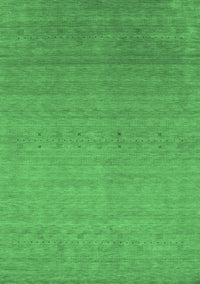 Abstract Emerald Green Contemporary Rug, con2950emgrn