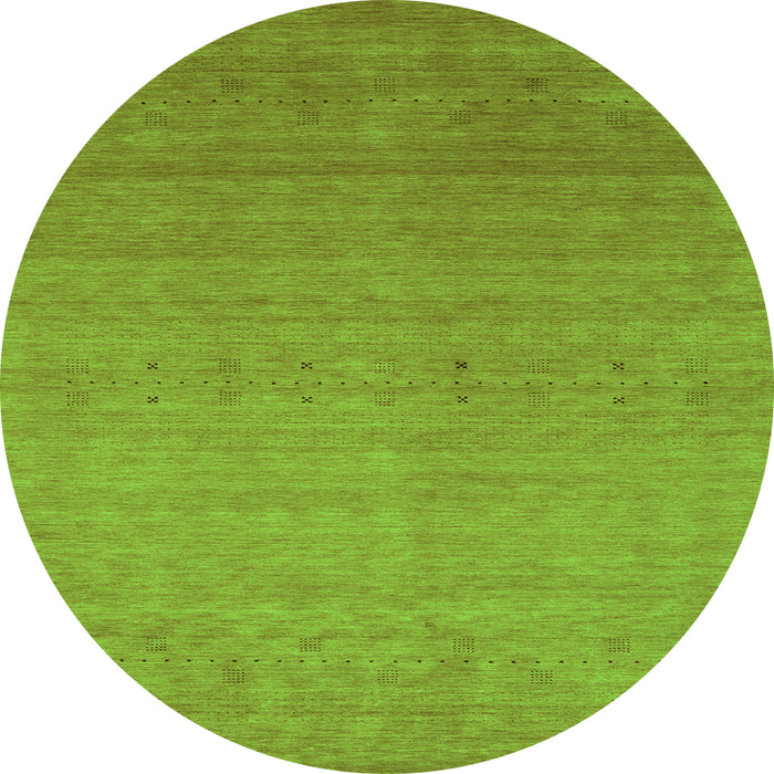 Machine Washable Abstract Green Contemporary Area Rugs, wshcon2950grn