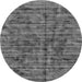 Square Abstract Gray Contemporary Rug, con2951gry