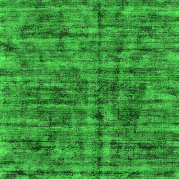 Serging Thickness of Machine Washable Abstract Green Contemporary Area Rugs, wshcon2951grn