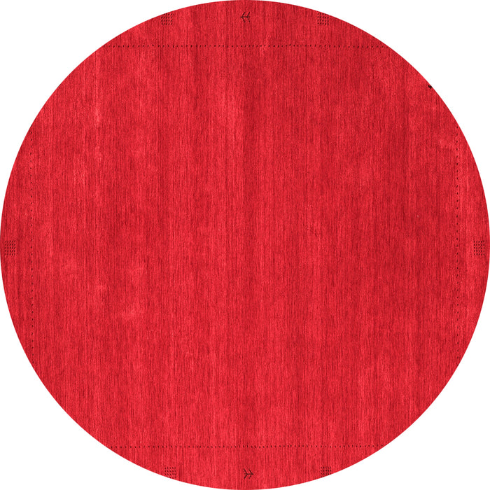 Abstract Red Contemporary Rug, con2952red