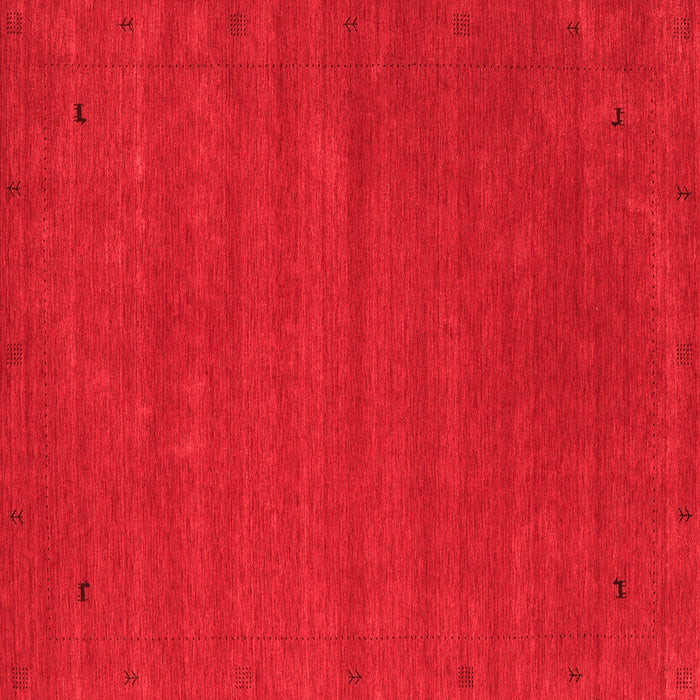 Abstract Red Contemporary Rug, con2952red