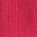 Square Abstract Pink Contemporary Rug, con2952pnk