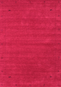 Abstract Pink Contemporary Rug, con2952pnk