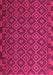 Machine Washable Oriental Pink Traditional Rug, wshcon2953pnk