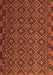 Machine Washable Oriental Brown Traditional Rug, wshcon2953brn