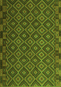 Oriental Green Traditional Rug, con2953grn