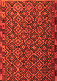 Oriental Orange Traditional Rug, con2953org