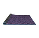 Sideview of Oriental Blue Traditional Rug, con2953blu