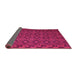 Sideview of Oriental Pink Traditional Rug, con2953pnk