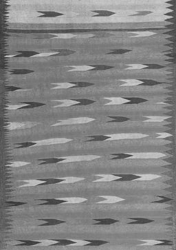 Abstract Gray Contemporary Rug, con2954gry