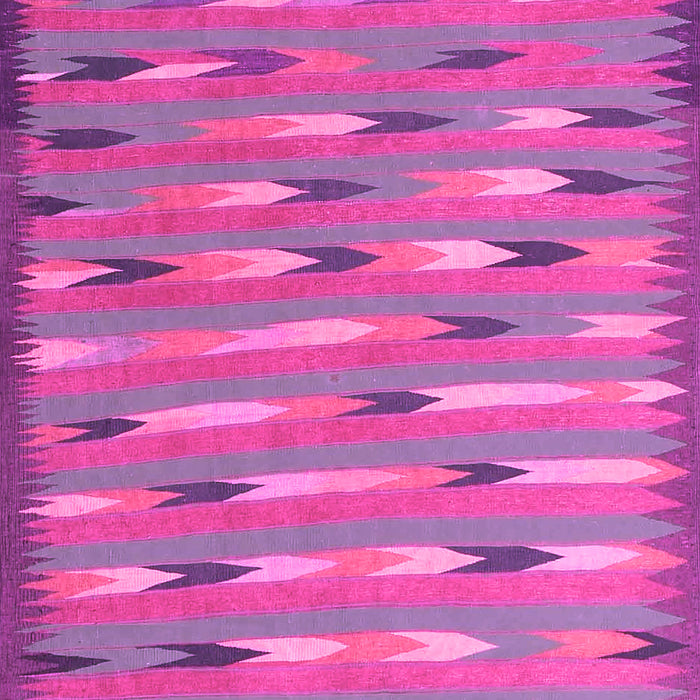 Abstract Pink Contemporary Rug, con2954pnk