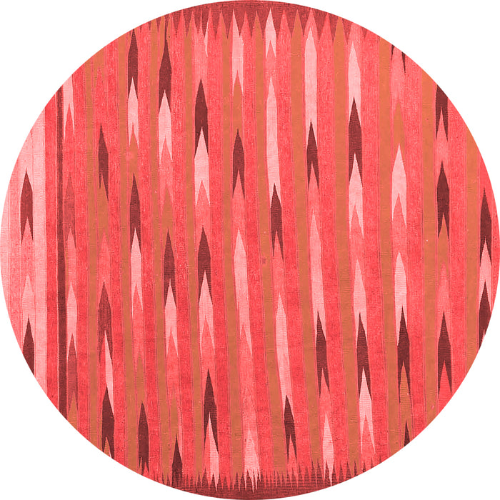 Abstract Red Contemporary Rug, con2954red