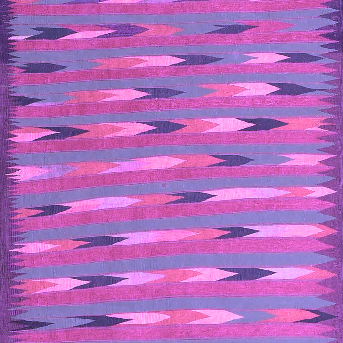 Abstract Purple Contemporary Rug, con2954pur