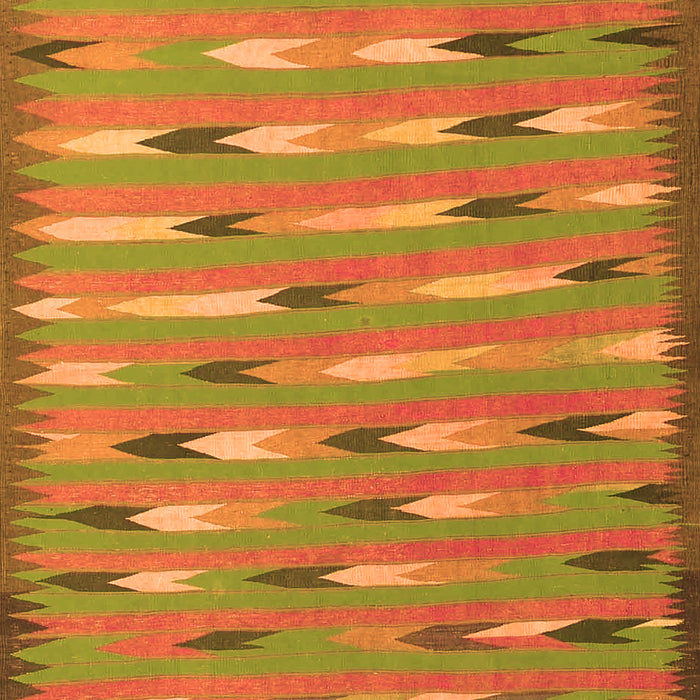 Serging Thickness of Machine Washable Abstract Orange Contemporary Area Rugs, wshcon2954org