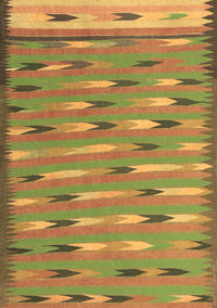 Abstract Brown Contemporary Rug, con2954brn