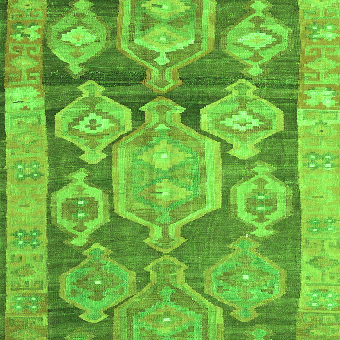 Oriental Green Traditional Rug, con2955grn