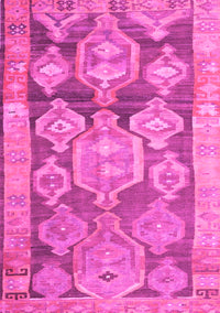 Oriental Pink Traditional Rug, con2955pnk