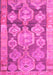 Oriental Pink Traditional Rug, con2955pnk