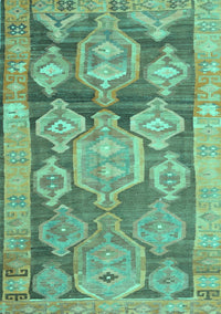 Oriental Turquoise Traditional Rug, con2955turq