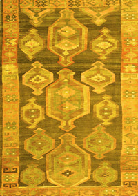 Oriental Yellow Traditional Rug, con2955yw