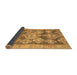 Sideview of Oriental Brown Traditional Rug, con2955brn