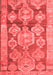 Oriental Red Traditional Area Rugs