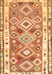 Oriental Brown Traditional Rug, con2956brn