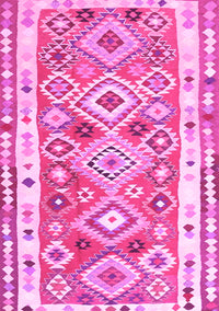 Oriental Pink Traditional Rug, con2956pnk