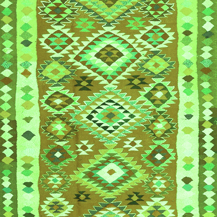Oriental Green Traditional Rug, con2956grn