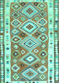 Oriental Turquoise Traditional Rug, con2956turq