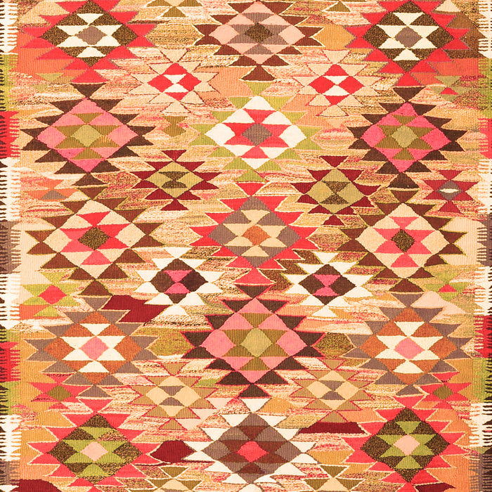 Southwestern Orange Country Rug, con2957org