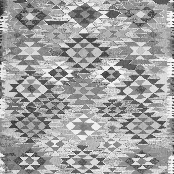 Southwestern Gray Country Rug, con2957gry