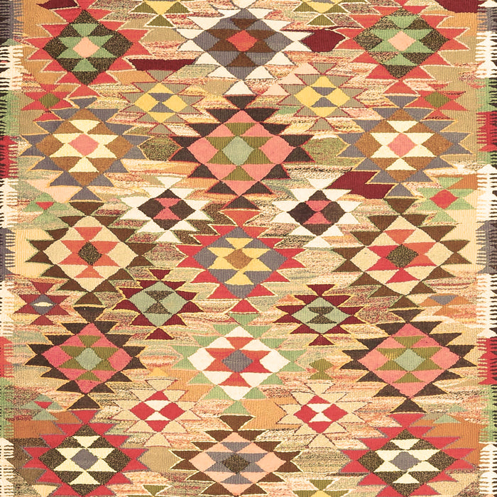 Southwestern Brown Country Rug, con2957brn